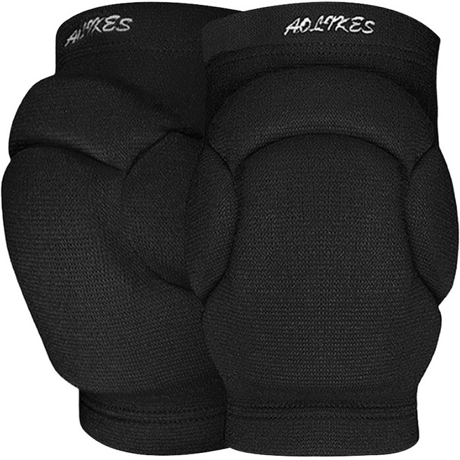 AOLIKES 奧力克斯 護膝 0213, 1雙, 黑色