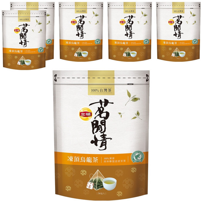 Lipton 立頓 茗閒情 凍頂烏龍茶, 2.8g, 36包, 6袋