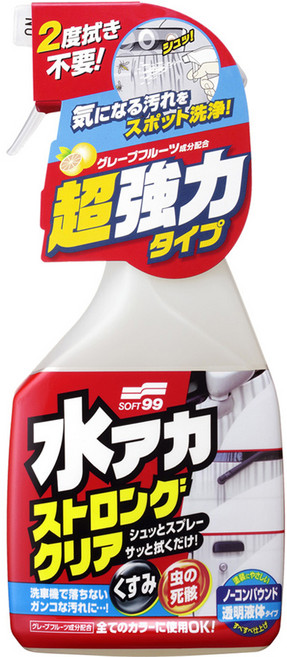 SOFT99 水垢清潔劑 強效型, 500ml, 1瓶