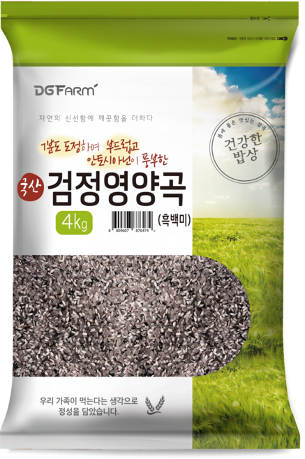 대구농산 검정영양곡, 4kg, 1개