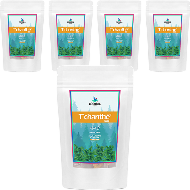 티샹떼 레몬밤차, 1.5g, 25개입, 5개