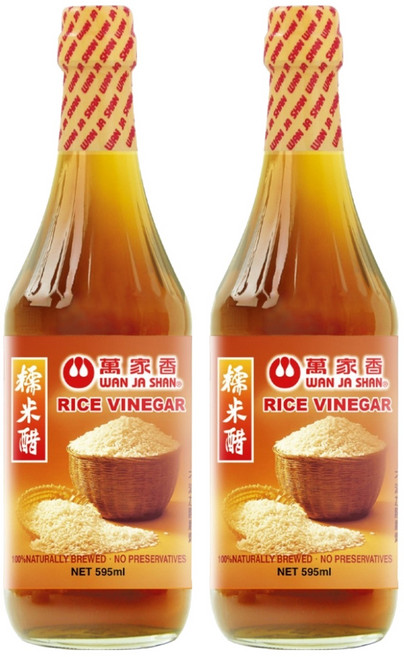萬家香 糯米醋, 595ml, 2瓶