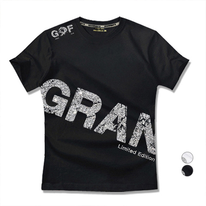 그랜피니 남녀공용 그랜실버 반팔 티셔츠 NGE