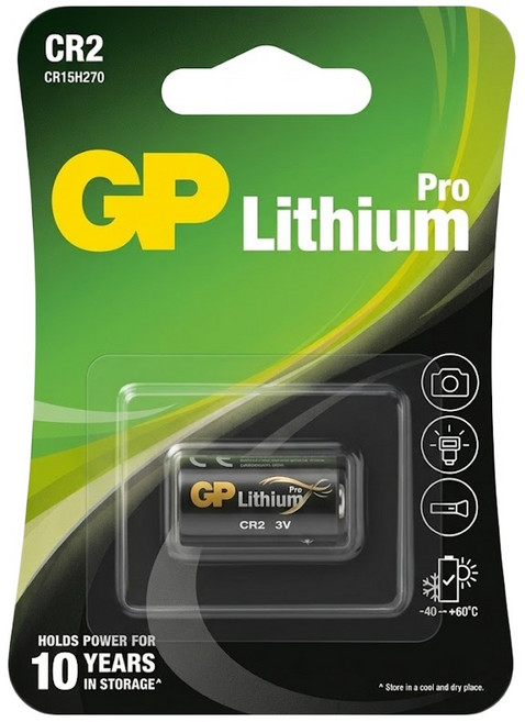 GP Batteries 超霸 鋰電池 CR2, 1個, 1入