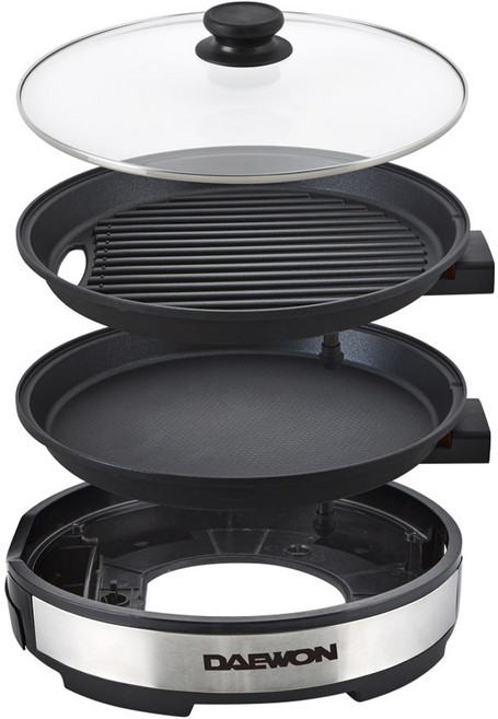 대원가전 홈스마트 전기 그릴 세트, DW-CP320