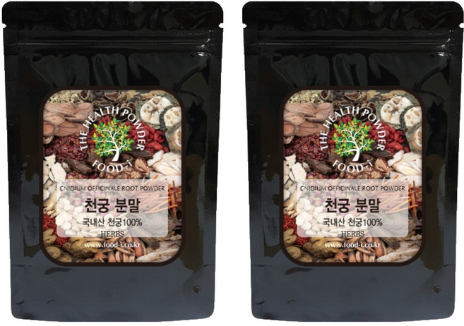 스쿨아이 국내산 천궁 분말, 2개, 200g