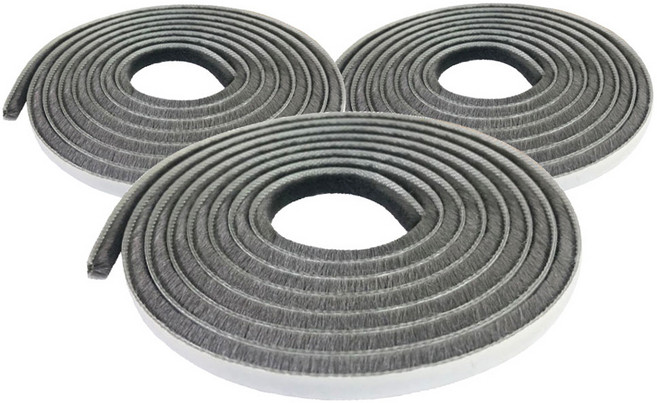 바로문풍지 사계절 틈새 모헤어 문풍지 2m, 3개