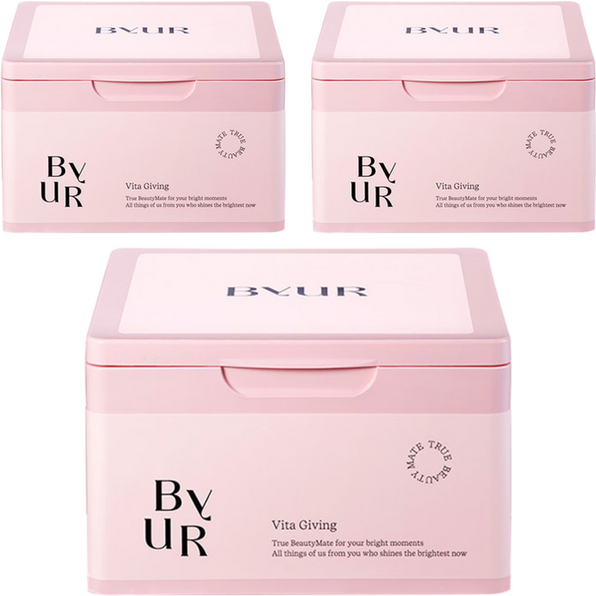 바이유어 비타기빙 데일리 아쿠아 세럼 마스크 310g, 3개, 30개입