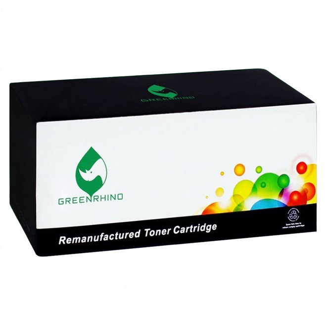 GREENRHINO 綠犀牛 HP CF412A 410A 兼容環保碳粉匣, 1個, 黃色