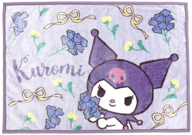 MARUSHIN 丸真 yup 三麗鷗 奇幻花卉主題毛毯