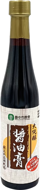 臺中市農會 大純釀醬油膏, 400ml, 1瓶