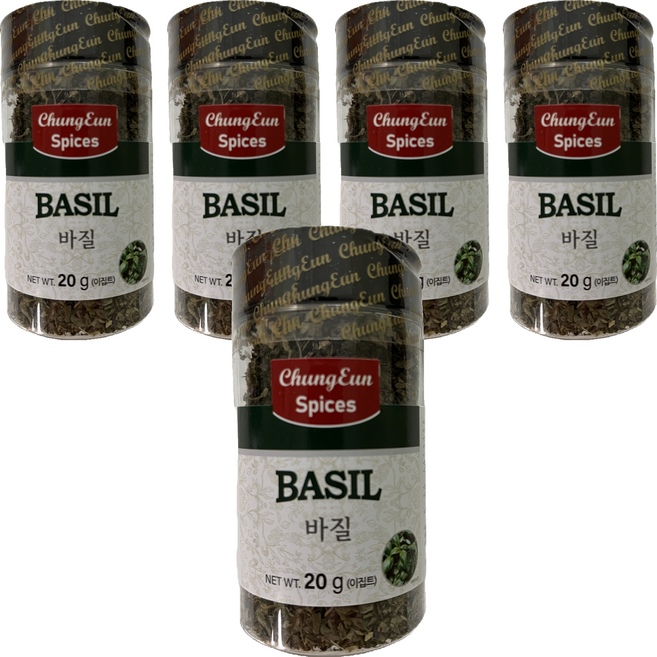 청은에프엔비 바질, 20g, 5개