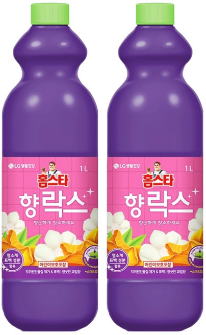 홈스타 향 락스, 1L, 2개