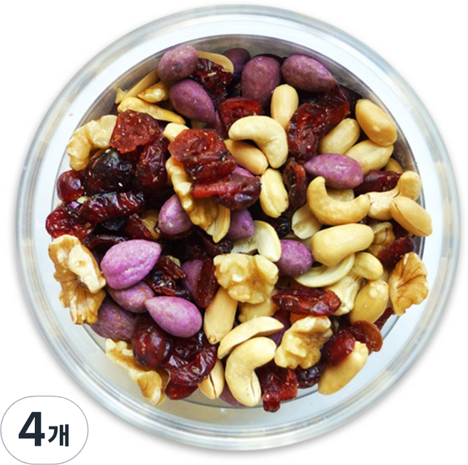 토농이 블루베리아몬드 믹스넛, 400g, 4개