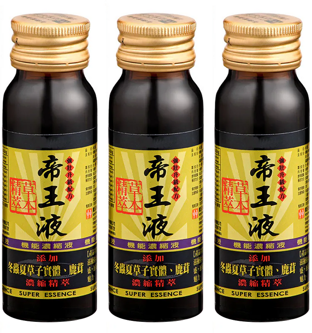 順天本草 帝王液 機能濃縮液, 50ml, 3瓶