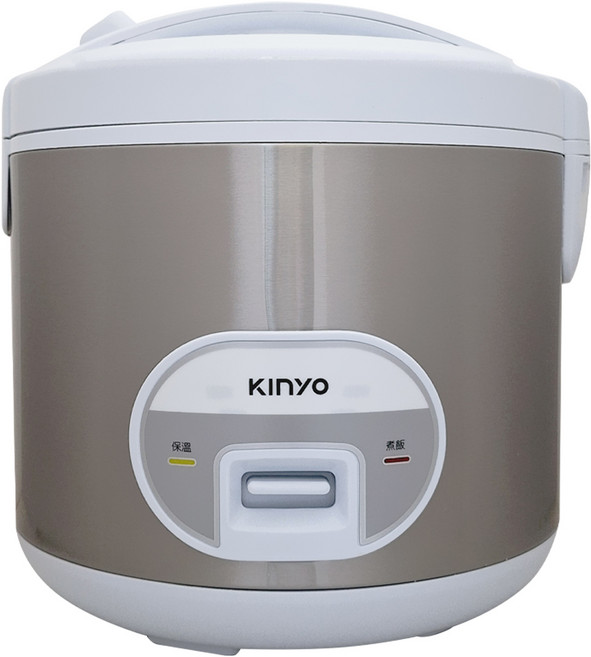 Kinyo 電子鍋 十人份 275 x 270 x 270mm 2585g 3.5L, REP-18, 銀色