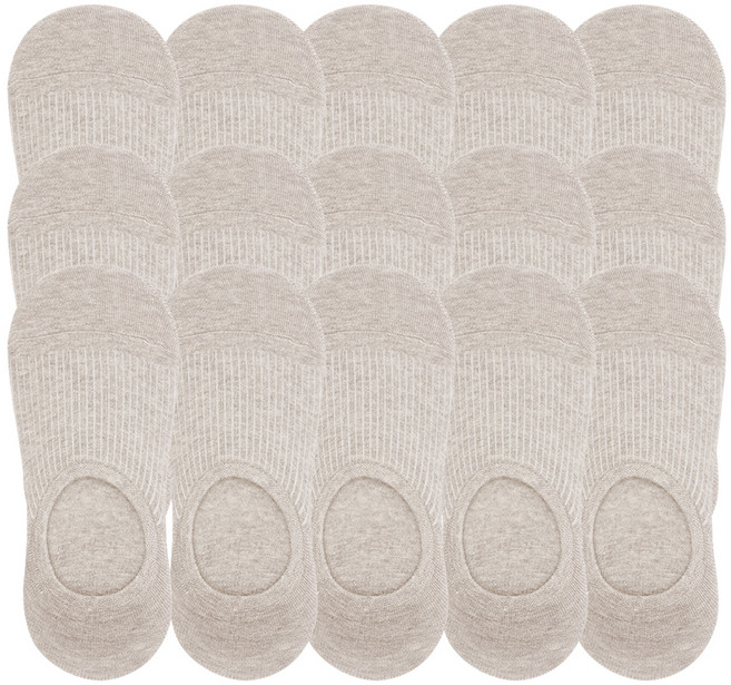 두발로 여성용 골지 페이크삭스 고급형 15켤레