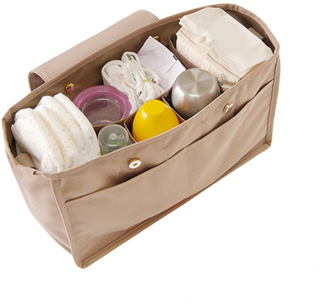 앙레베 기저귀가방 이너백, 내추럴베이지