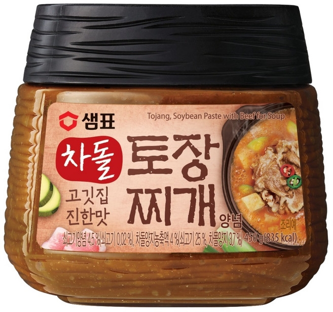 샘표 차돌 토장 찌개양념, 450g, 1개