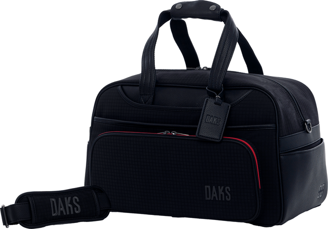 닥스골프 남성용 보스턴백 DKBB-036M, 그레이, 블랙