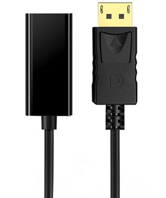 Neon 台灣霓虹 DP轉HDMI 轉換器 1080P 線長約15.5cm, EDH1, 1個