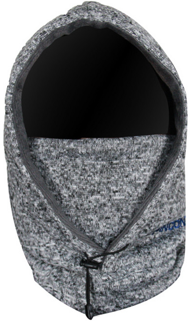 인콘트로 멜란지 후드넥워머, 회색, 1개