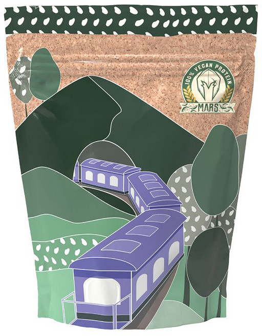 MARS 戰神 VEGAN 豌豆蛋白 芋頭風味, 1kg, 1袋