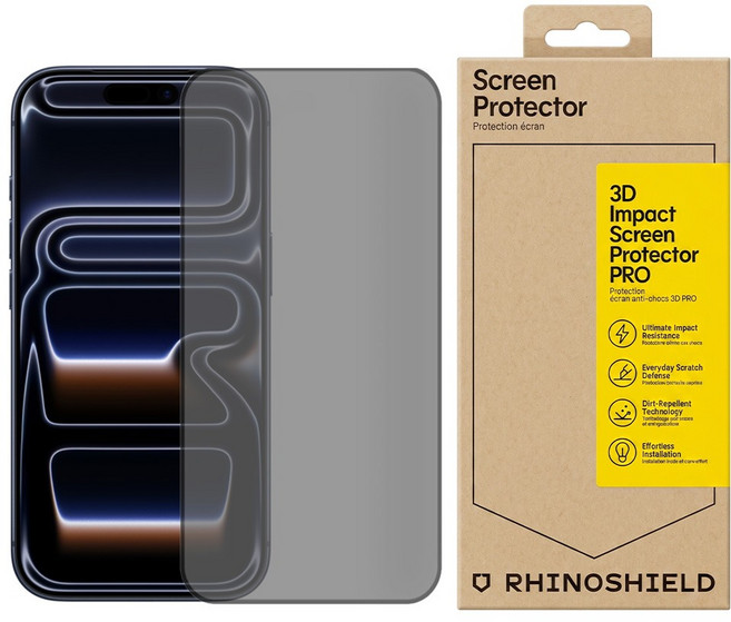 RHINOSHIELD 犀牛盾 壯撞貼 PRO 防窺 黑框, 1個