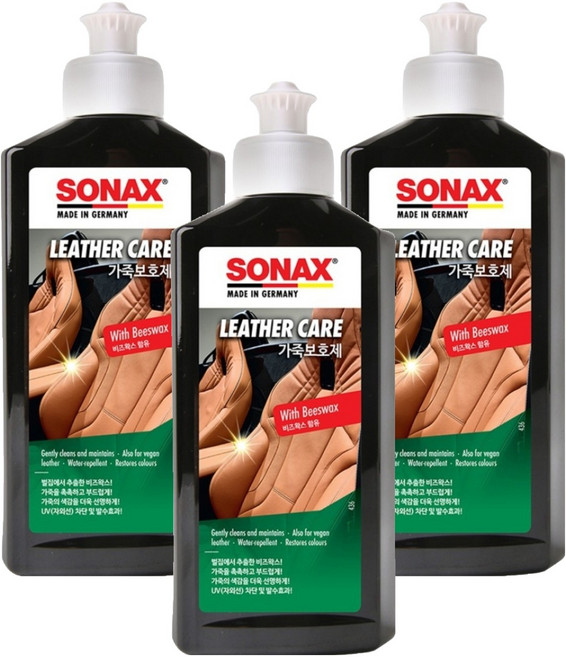 소낙스 가죽 보호제, 250ml, 3개