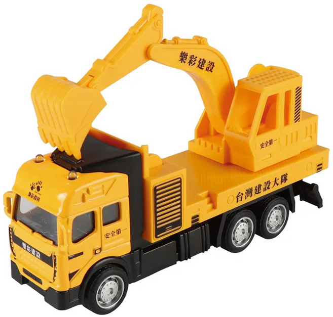 love color 樂彩森林 聲光迴力車, 黃色, 1盒