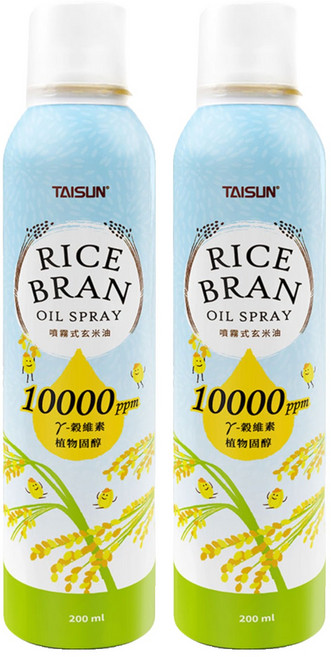 TAISUN 泰山 噴霧式玄米油, 2瓶, 200ml