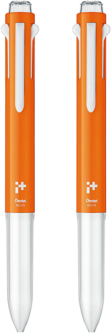 Pentel 飛龍文具 i+五色筆 BGH5-F, 杏橙色, 2支