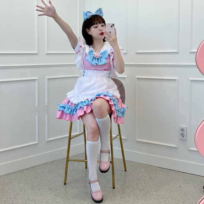 CANTAUNIVERSE 女性貓咪女僕裝角色扮演套裝