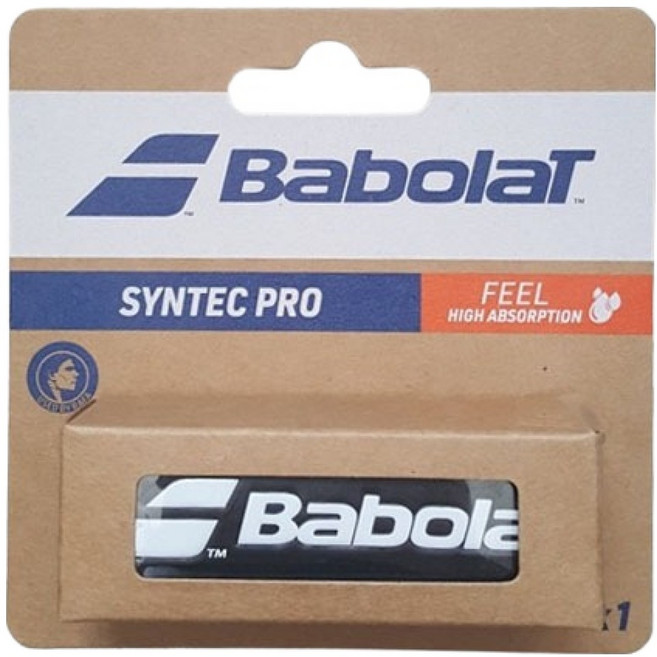 바볼랏 신텍프로 쿠션그립, 블랙 + 화이트, 1개