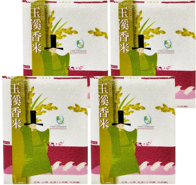 玉溪地區農會 玉溪香米, CNS二等, 2kg, 4袋