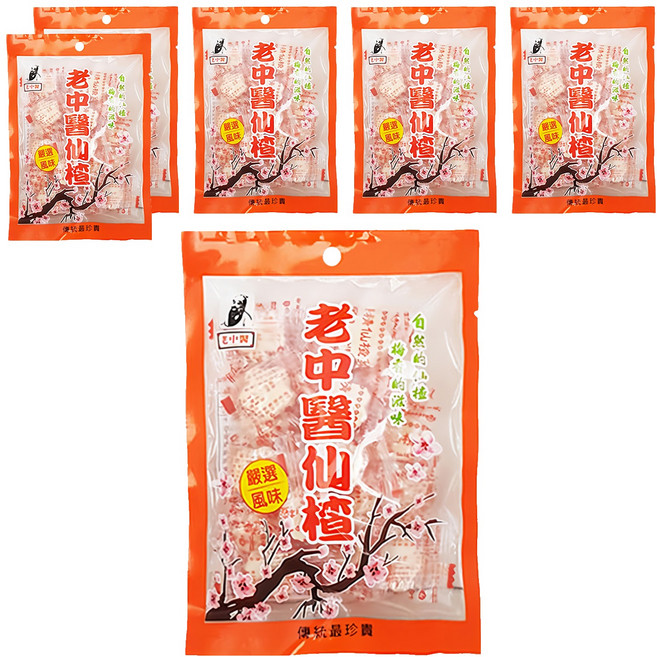 老中醫 仙楂 小, 70g, 6袋