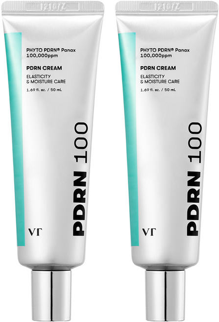 브이티코스메틱 PDRN 크림 100, 2개, 50ml