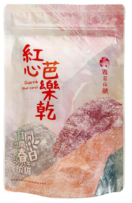 HARUHI SHOPPU 春日小舖 紅心芭樂乾, 150g, 1包