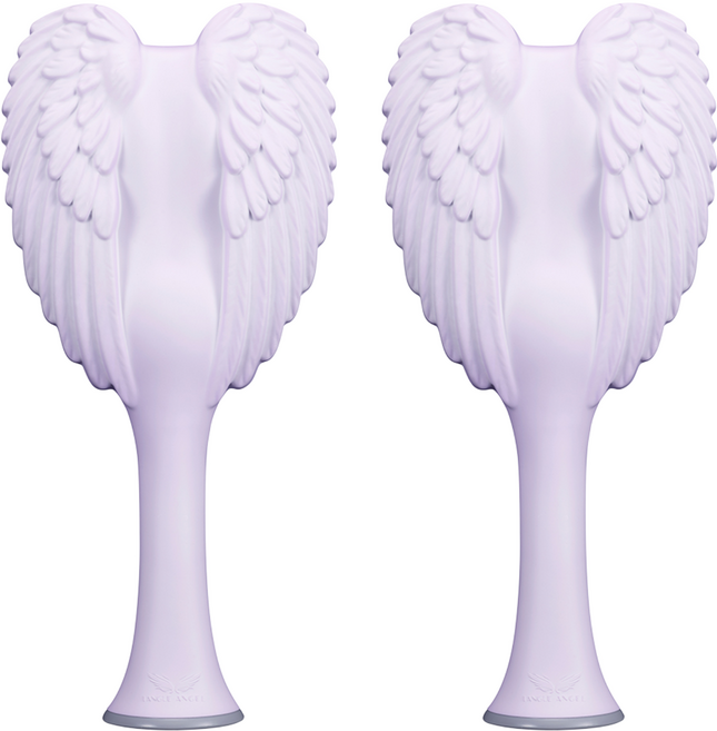 탱글엔젤 손상모용 파스텔 소프트터치 헤어브러쉬, 라일락, 2개