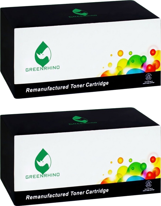 GREENRHINO 綠犀牛 相容Brother TN-1000 環保碳粉匣 MFC-1815/MFC-1910W/HL-1110/HL-1210W適用, 黑色, 2個