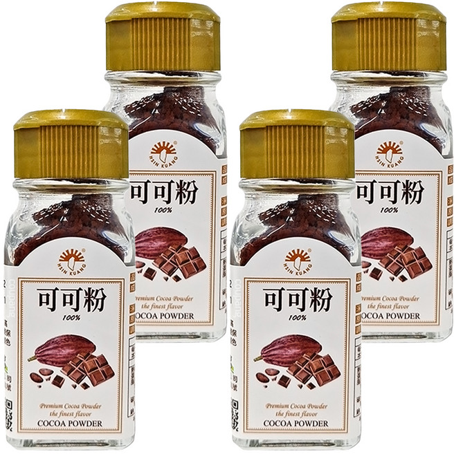 新光洋菜 可可粉, 25g, 4瓶