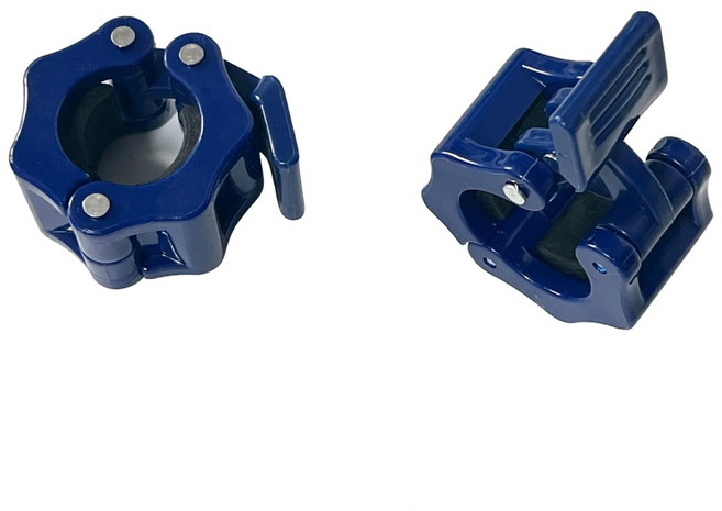 심플리핏 바벨 락조 마구리 고정락, 블루, 2개