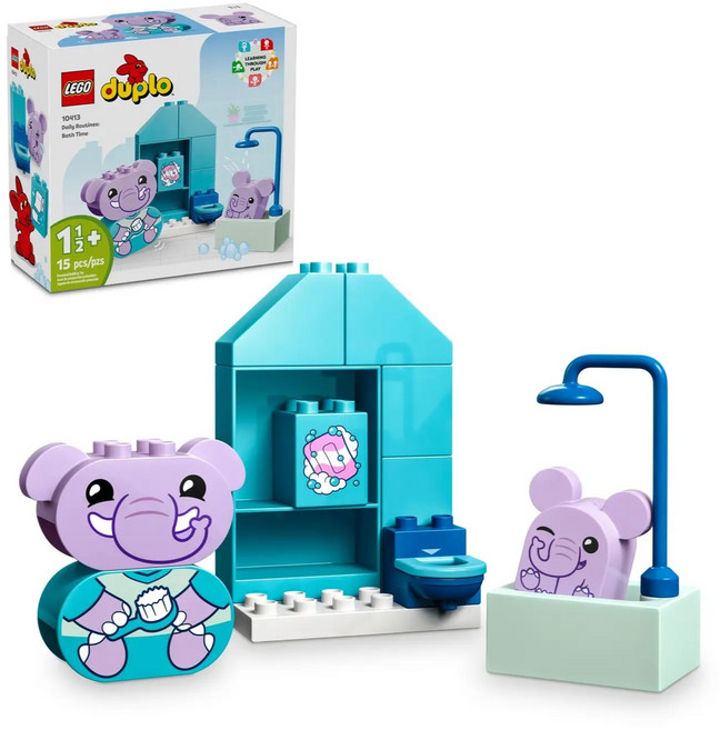 LEGO 10413 每日活動：洗澡時間 Daily Routines:Bath Time, 1盒