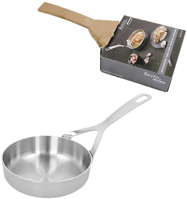 드메이어 인덕션 레스토 스텐 미니 후라이팬, 12cm, 1개