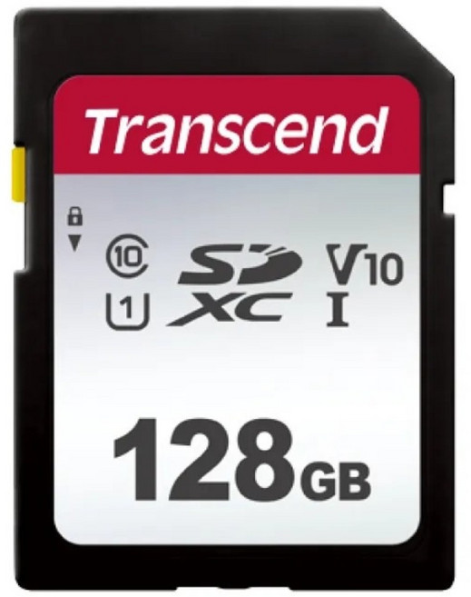 Transcend 創見 UHS-I SD 300S 記憶卡, 128GB, 1個