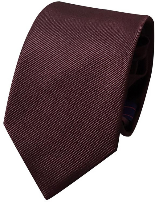 엠스코프 트윌 솔리드 지퍼형 자동 넥타이 MN004