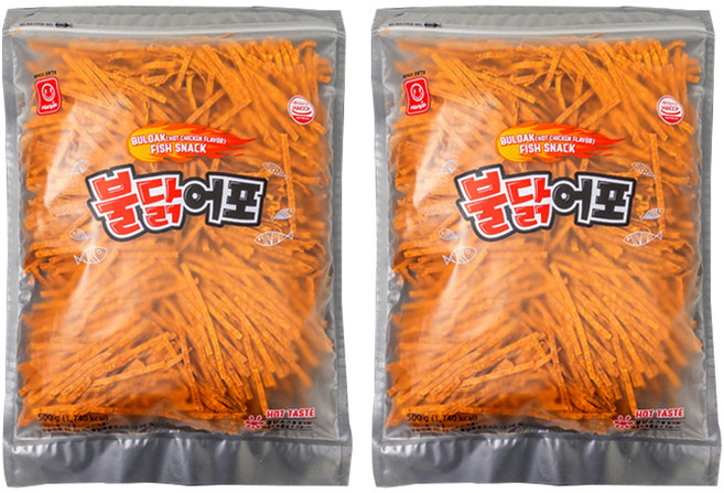 한진식품 불닭어포, 2개, 500g