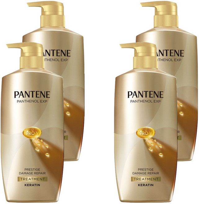 PANTENE 潘婷 Prestige 頂級修護損傷護髮素, 4個, 750ml