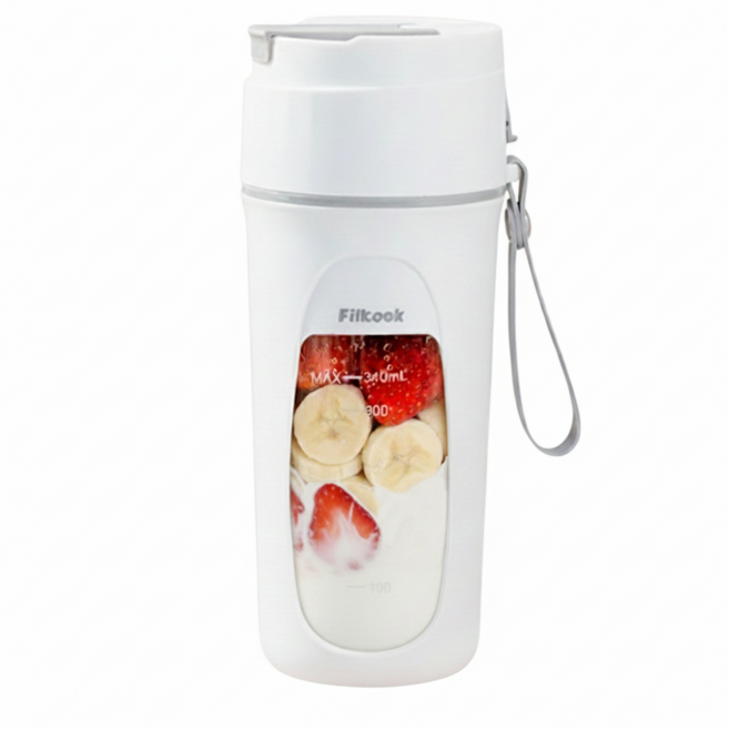 필쿡 미니 블렌더 무선 휴대용 믹서기 텀블러, FK-TM01