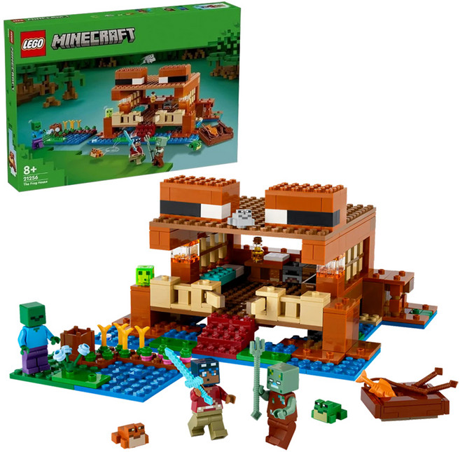 LEGO 樂高 21256 青蛙屋 The Frog House, 1盒, 多色
